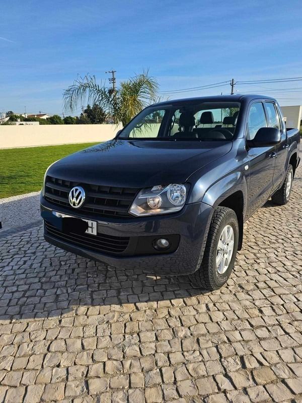 Azul Usado 2012 VW Amarok Pickup | € 20.000 (Preço justo) - Imagem 1/4