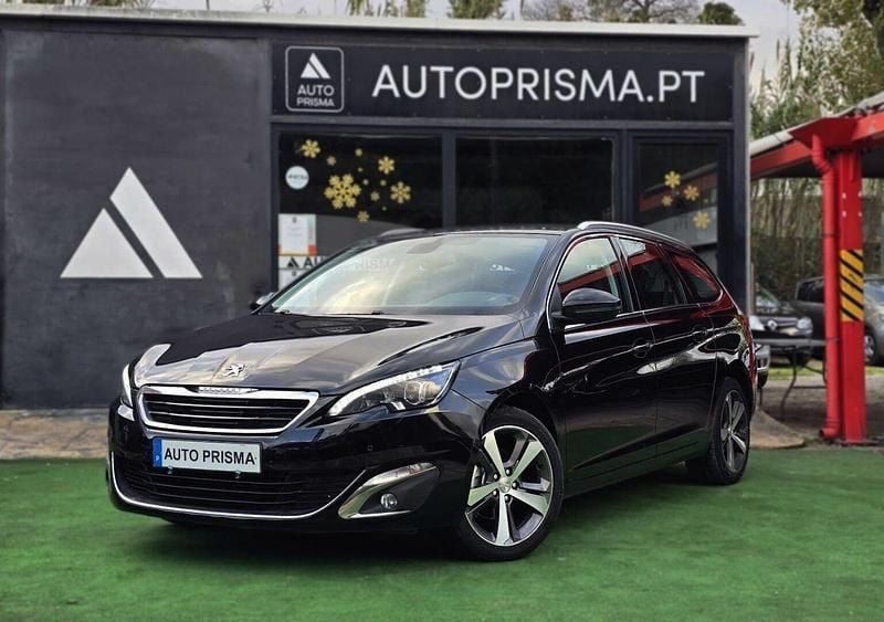 Usado Peugeot 308 Allure 120 HP (88 kW) 2016 Preto Carrinha