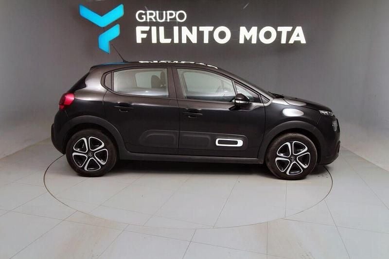 Preto Usado 2022 Citroën C3 Feel | € 14.590 - Imagem 1/4