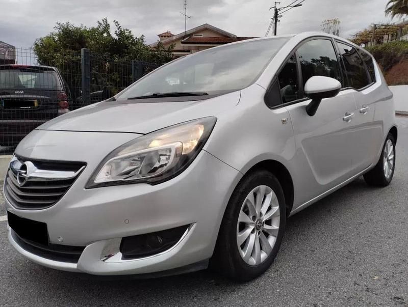Cinza Usado 2015 Opel Meriva Monovolume | € 8.950 - Imagem 1/4