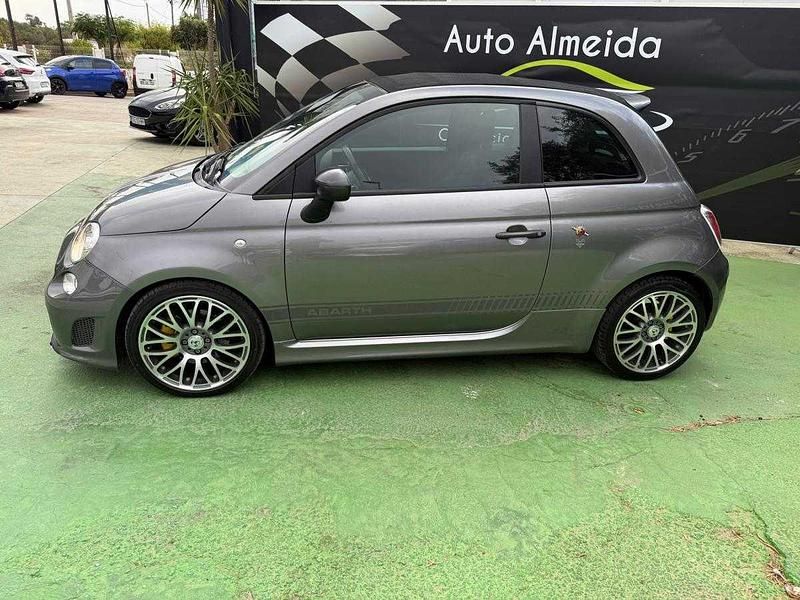 Usado Abarth 595C 180 HP (132 kW) 2014 Cinzento Cabrios