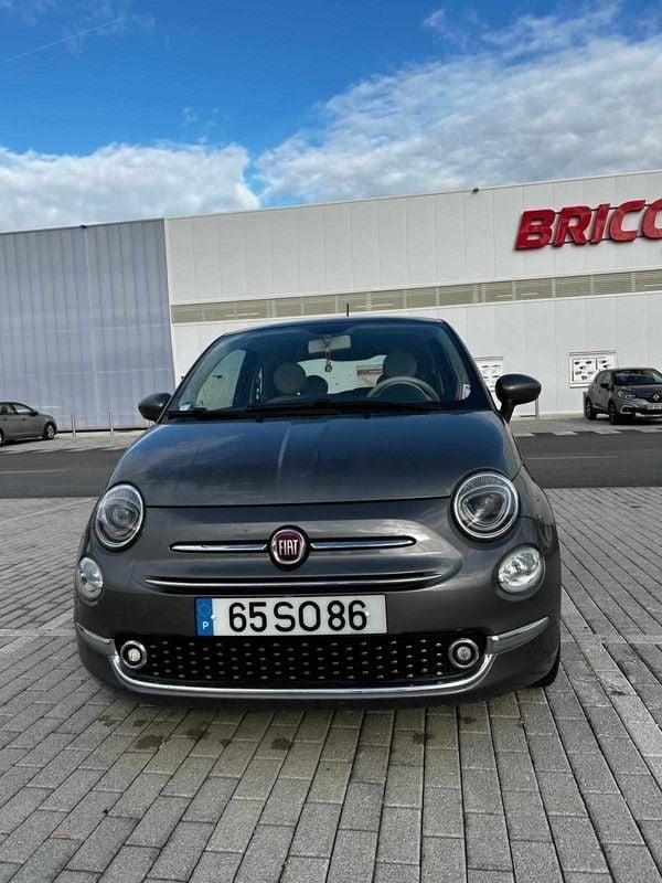 Cinzento Usado 2017 Fiat 500 Citadino | € 10.750 (Preço justo) - Imagem 1/2