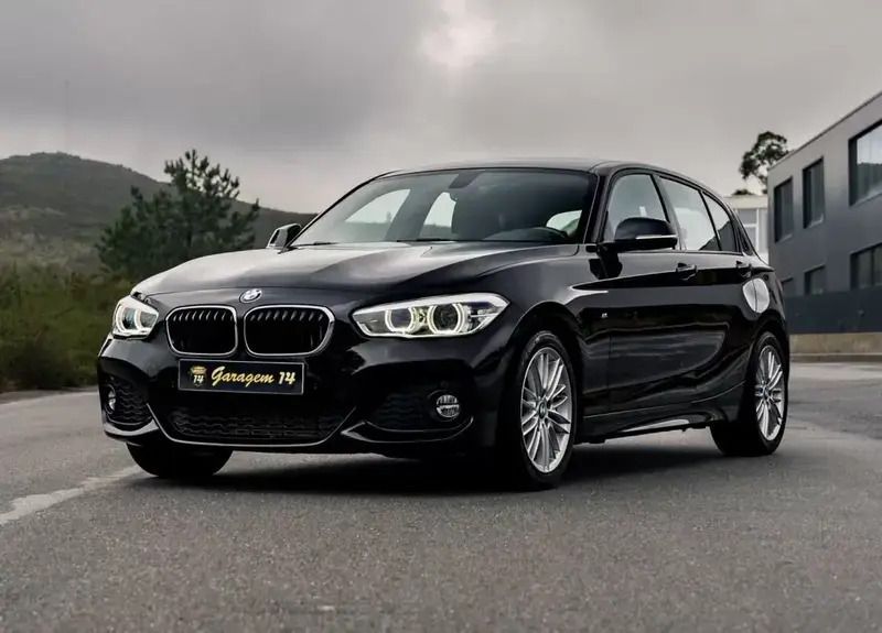 Preto Usado 2018 BMW 116 M Sport Citadino | € 23.490 (Preço justo) - Imagem 1/4
