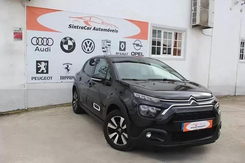 Preto Usado 2024 Citroën C3 PureTech Citadino | € 15.980 (Bom preço) - Imagem 1/4