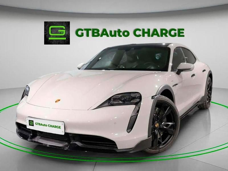 Branco Usado 2022 Porsche Taycan Sedan | € 103.600 (Caro) - Imagem 1/4