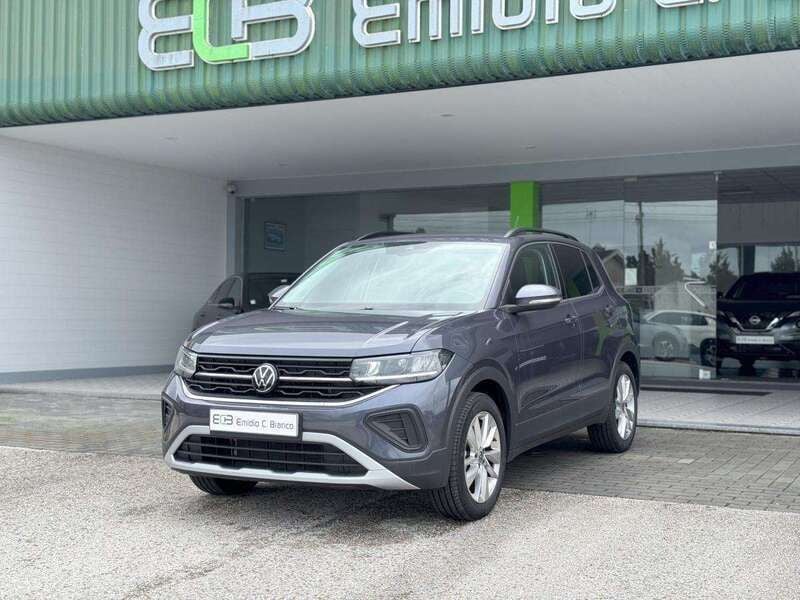 Usado VW T-Cross 95 HP (69 kW) 2024 Cinzento SUV