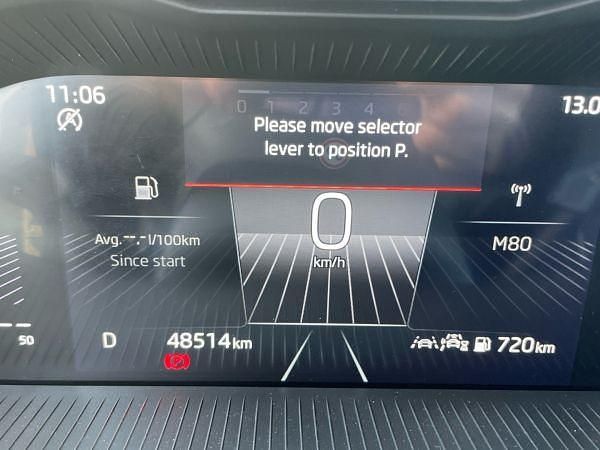 Usado Skoda Scala 116 HP (85 kW) 2024 Branco Citadino