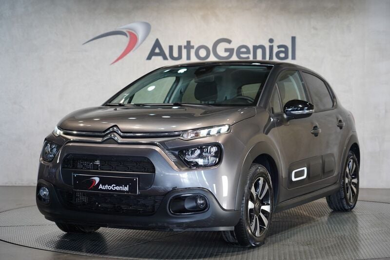 Cinza Usado 2024 Citroën C3 PureTech Citadino | € 18.500 (Preço justo) - Imagem 1/4