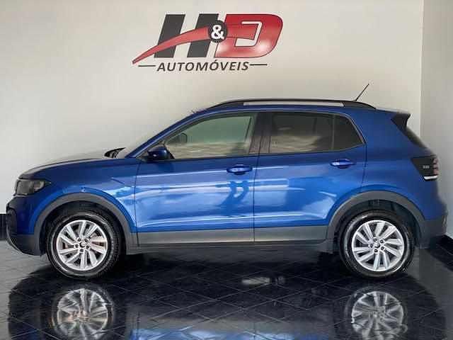 Usado VW T-Cross 95 HP (69 kW) 2022 Azul SUV