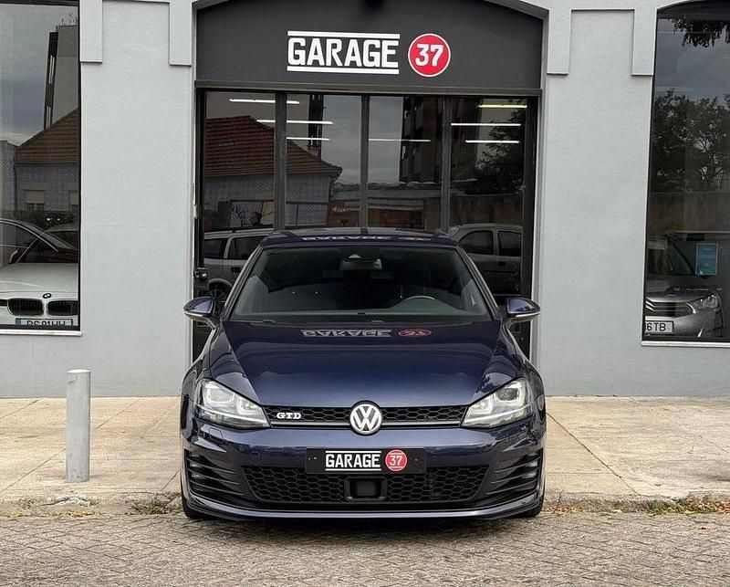 Usado VW Golf VII GTD 184 HP (135 kW) 2015 Azul