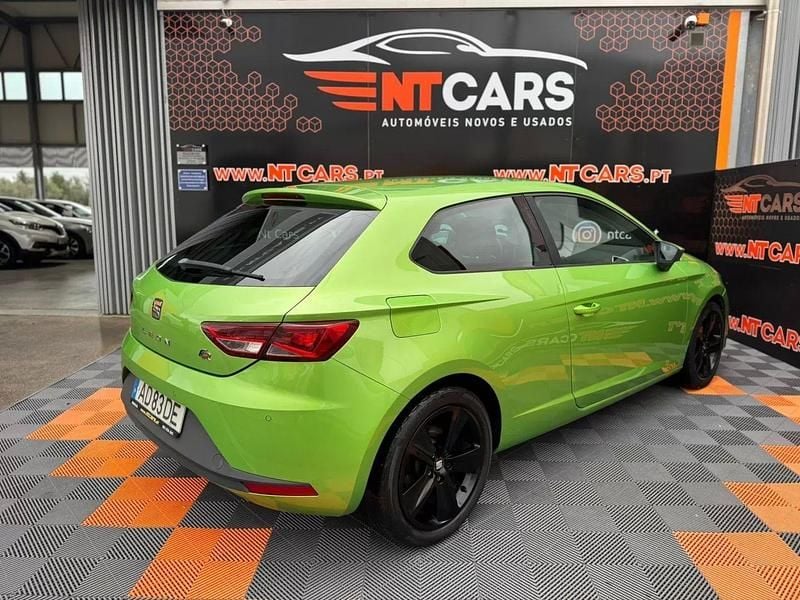 Usado Seat Leon SC FR 184 HP (135 kW) 2014 Verde Citadino