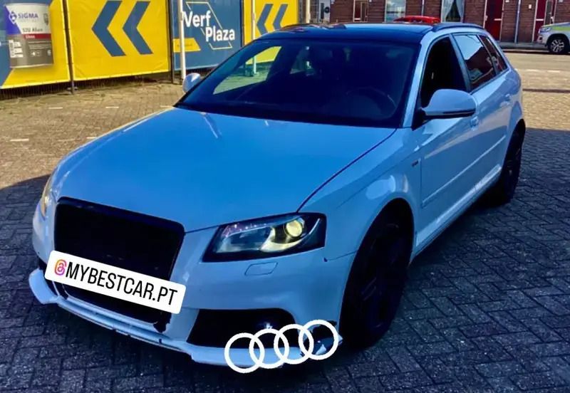 Branco Usado 2009 Audi A3 S-Line Coupé | € 11.900 (Caro) - Imagem 1/4