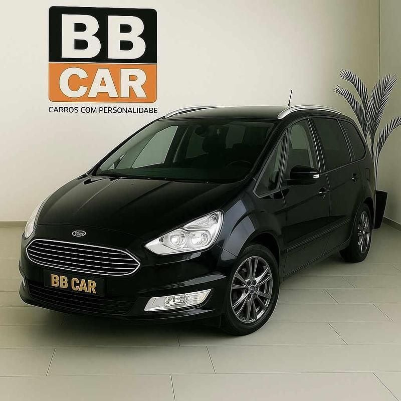 Preto Usado 2009 Ford Galaxy Titanium Monovolume | € 7.900 - Imagem 1/4