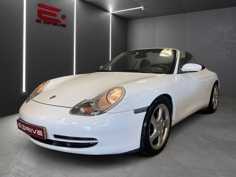 Branco Usado 1998 Porsche 911 Carrera Cabriolet Cabrios | € 48.480 - Imagem 1/4