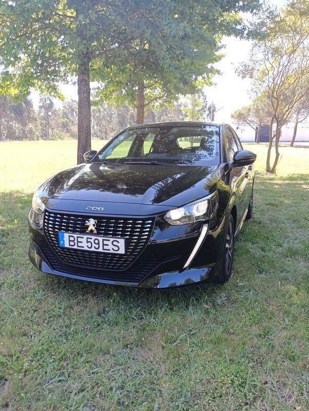 Preto Usado 2020 Peugeot 208 Allure Citadino | € 17.000 (Preço elevado) - Imagem 1/4