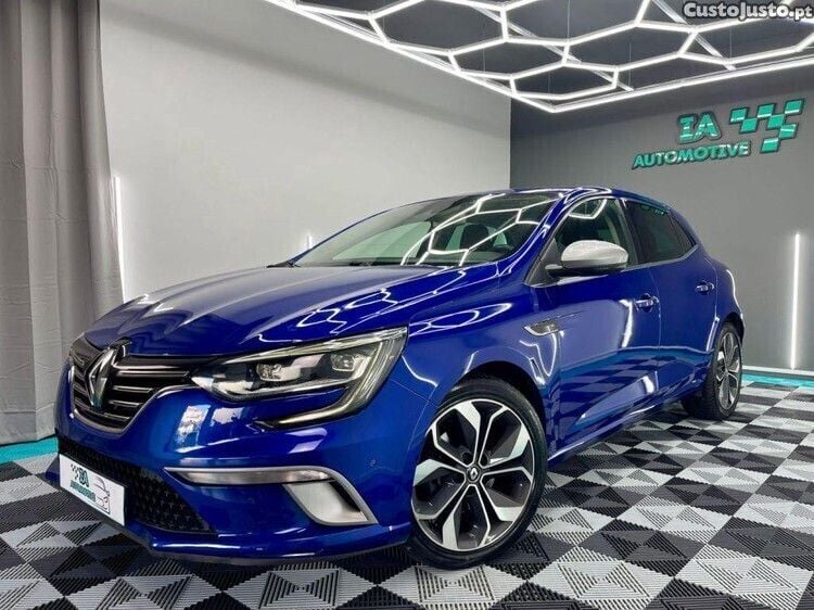 Azul Usado 2016 Renault Mégane GT Line GT-Line Citadino | € 15.499 (Preço justo) - Imagem 1/1