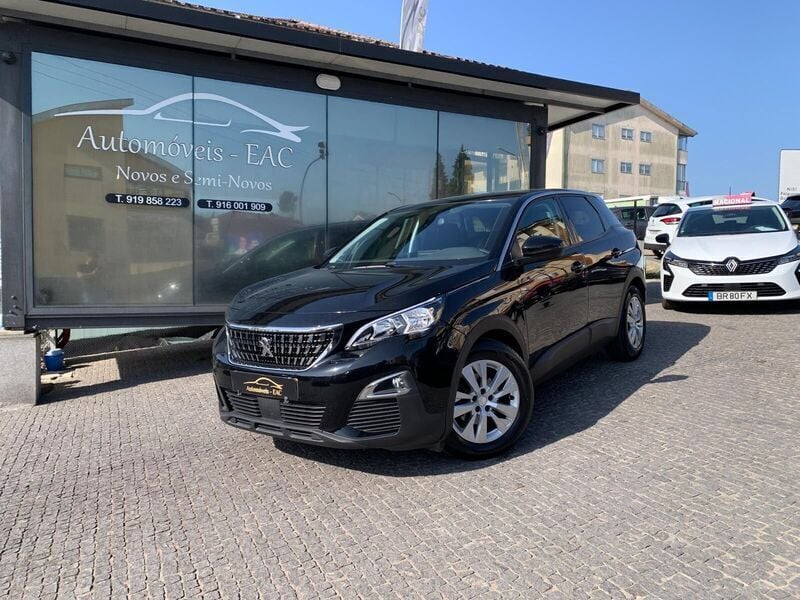 Preto Usado 2020 Peugeot 3008 Active SUV | € 19.900 (Preço justo) - Imagem 1/4