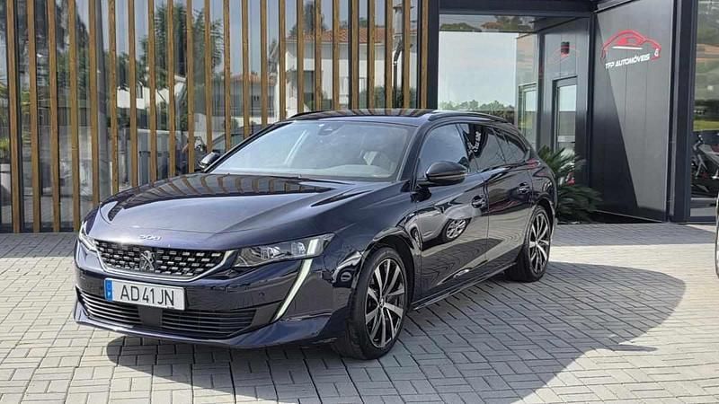 Azul Usado 2020 Peugeot 508 Carrinha | € 24.900 (Caro) - Imagem 1/4