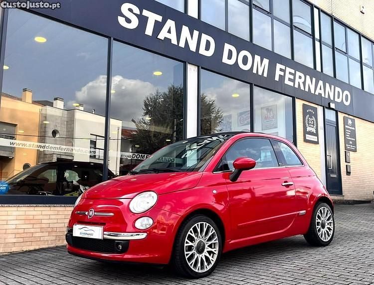 Usado Fiat 500C Lounge 69 HP (50 kW) 2014 Vermelho Cabrios