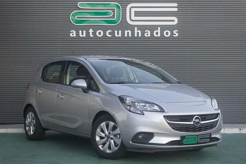 Cinza Usado 2015 Opel Corsa Enjoy | € 8.950 (Preço justo) - Imagem 1/4