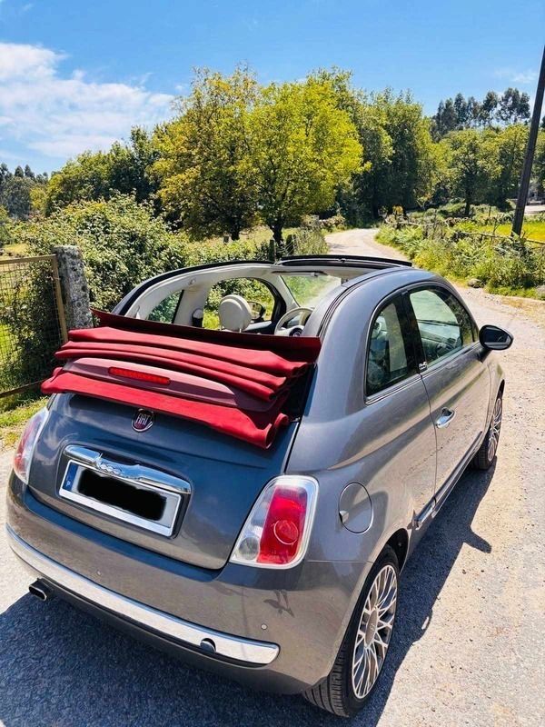Cinzento Usado 2013 Fiat 500 Citadino | € 7.500 (Preço justo) - Imagem 1/4