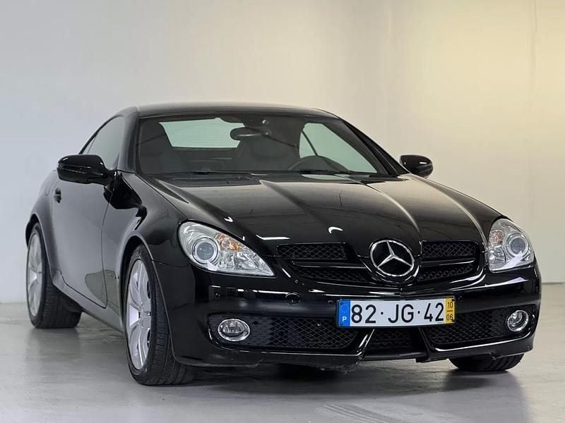 Preto Usado 2010 Mercedes SLK200 Cabrios | € 17.950 (Preço justo) - Imagem 1/4