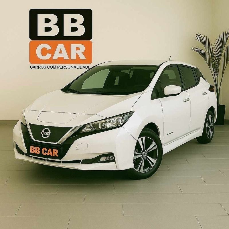 Branco Usado 2018 Nissan Leaf N-Connecta Citadino | € 13.900 (Preço justo) - Imagem 1/4