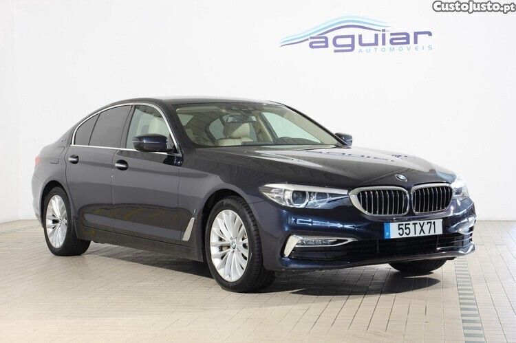Azul Usado 2017 BMW 530e iPerformance | € 24.900 (Super Preço) - Imagem 1/1
