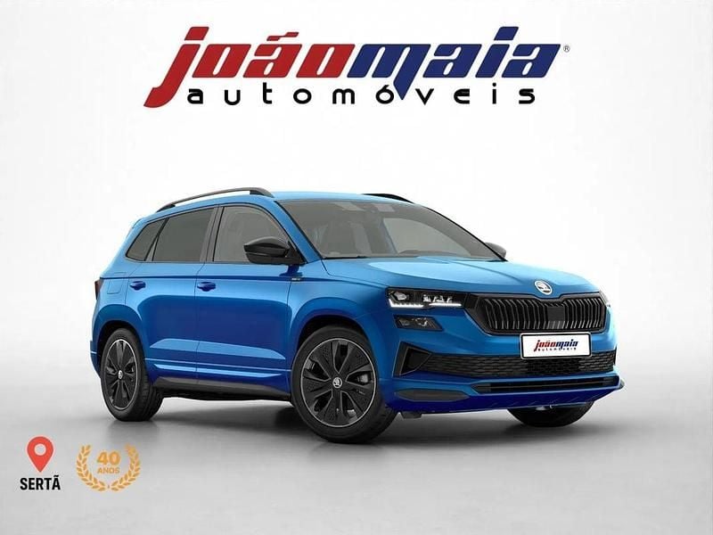 Azul Usado 2025 Skoda Karoq SUV | € 29.500 - Imagem 1/1