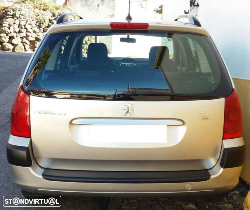 Sold Peugeot 307 SW 1.6 HDi Black . - Carros usados para venda