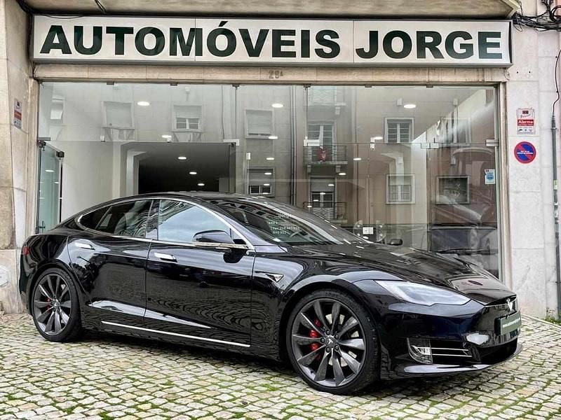 Preto Usado 2018 Tesla Model S Citadino | € 59.900 - Imagem 1/4