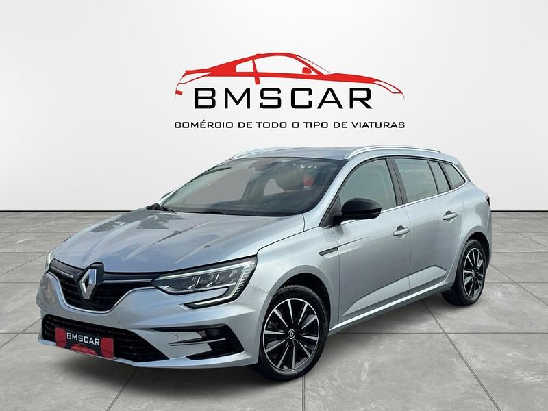 Cinza Usado 2022 Renault Mégane GrandTour Intens Carrinha | € 21.000 (Preço elevado) - Imagem 1/4