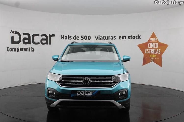Verde Usado 2022 VW T-Cross Life SUV | € 15.499 (Preço justo) - Imagem 1/1