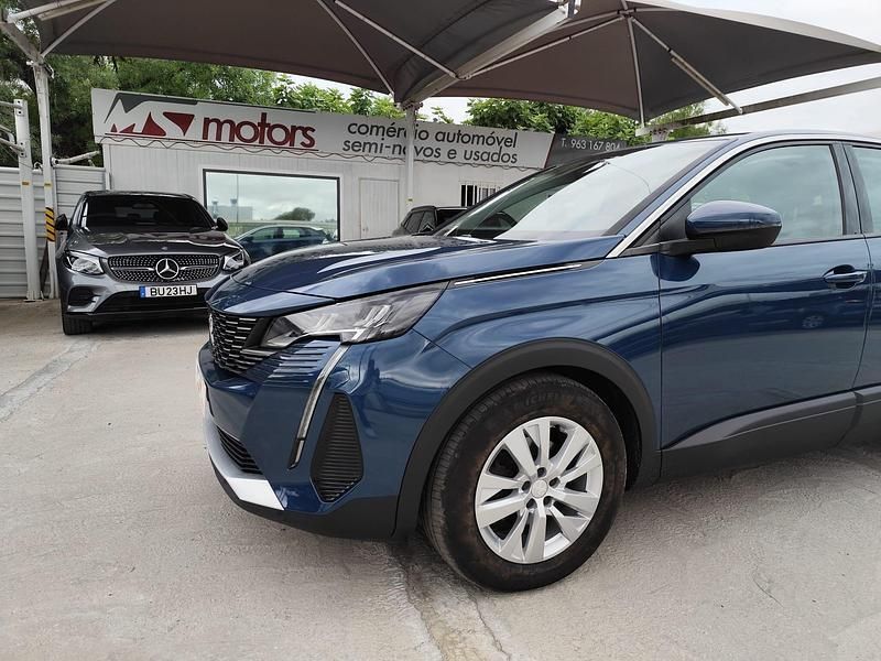 Azul Usado 2021 Peugeot 3008 Active SUV | € 23.950 (Preço justo) - Imagem 1/4