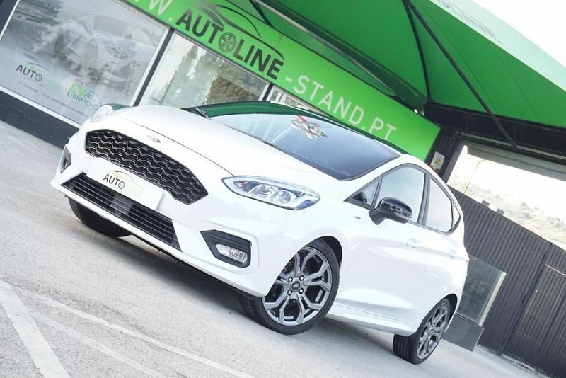 Usado Ford Fiesta ST-Line 100 HP (73 kW) 2019 Branco Citadino