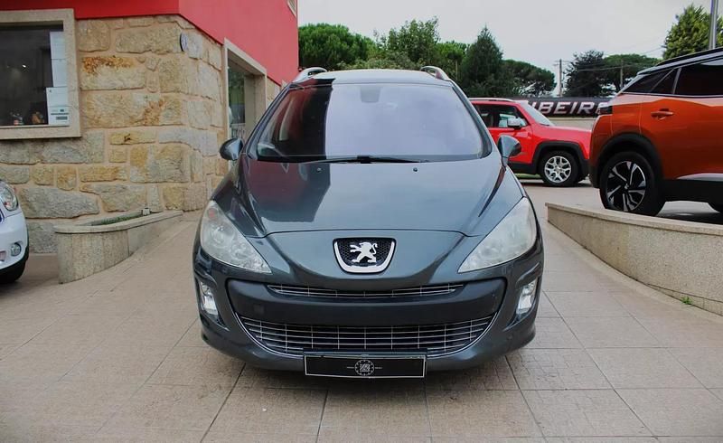 Usado Peugeot 308 SW Premium 110 HP (80 kW) 2009 Cinzento Carrinha