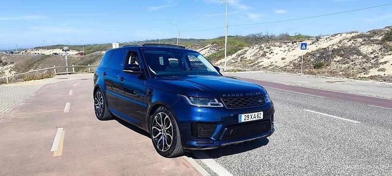 Azul Usado 2019 Land Rover Range Rover Sport SUV | € 44.900 - Imagem 1/4