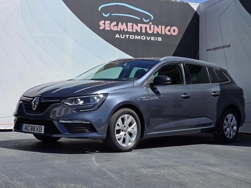 Cinza Usado 2020 Renault Mégane GrandTour LIMITED Carrinha | € 15.900 (Preço justo) - Imagem 1/4