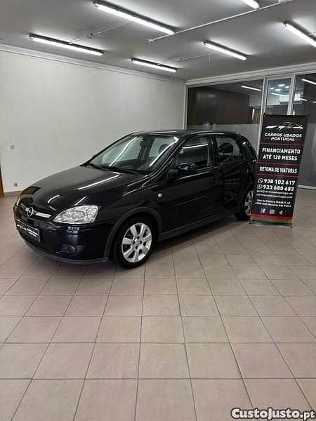 Usado Opel Corsa Enjoy 80 HP (58 kW) 2006 Preto Citadino