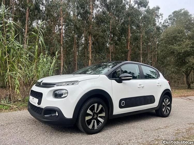 Branco Usado 2020 Citroën C3 Feel Citadino | € 12.500 (Preço justo) - Imagem 1/1