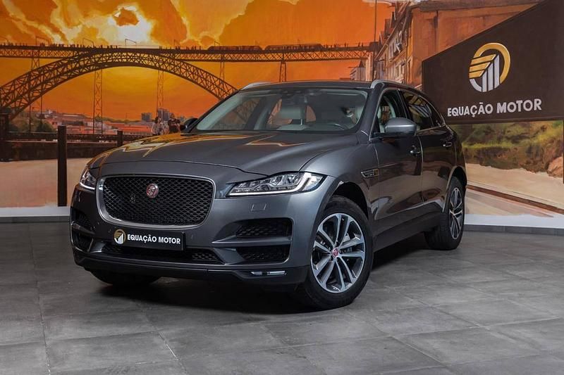 Cinza Usado 2017 Jaguar F-Pace Prestige SUV | € 29.900 (Preço justo) - Imagem 1/4