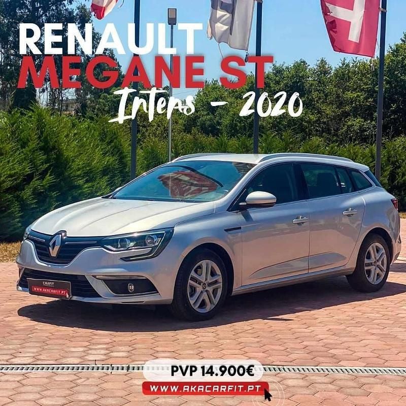 Cinzento Usado 2020 Renault Mégane IV Carrinha | € 15.000 (Bom preço) - Imagem 1/4