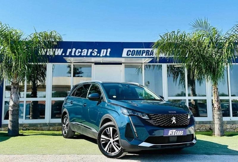 Azul Usado 2021 Peugeot 5008 Allure Monovolume | € 26.980 (Preço elevado) - Imagem 1/2
