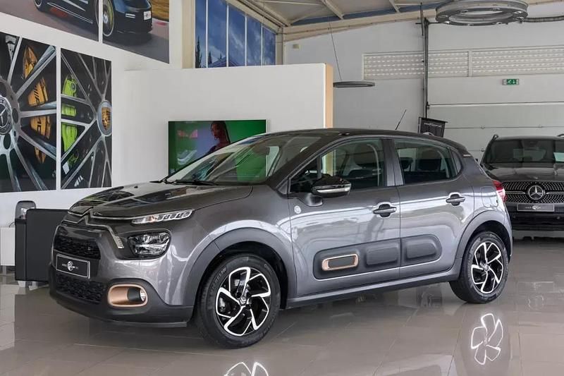 Cinzento Usado 2020 Citroën C3 Feel Citadino | € 15.900 (Caro) - Imagem 1/4