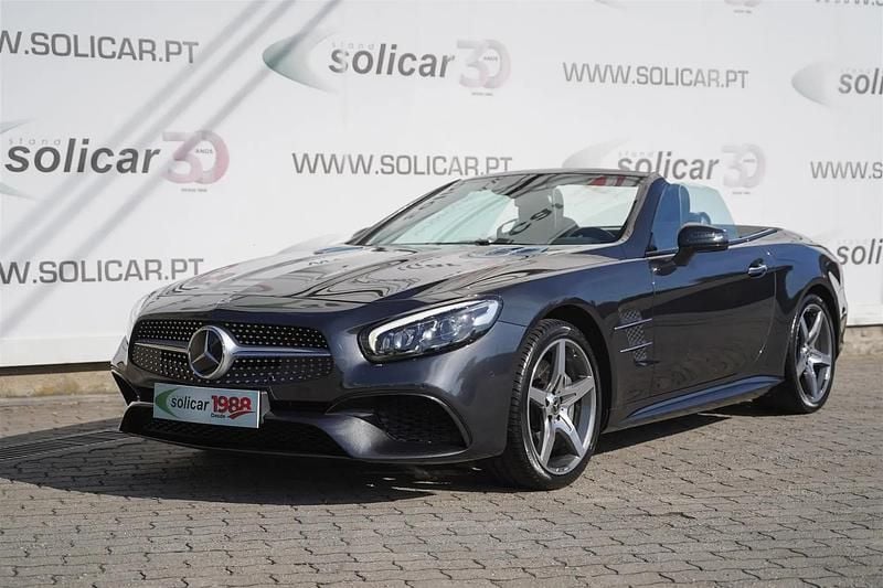 Cinza Usado 2017 Mercedes SL500 AMG Cabrios | € 85.000 - Imagem 1/4