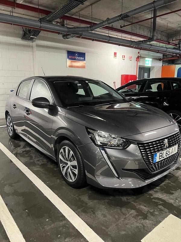 Usado Peugeot 208 75 HP (55 kW) 2020 Cinzento Citadino