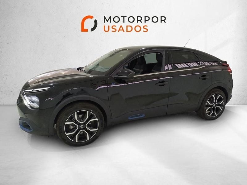 Preto Usado 2023 Citroën e-C4 Shine Sedan | € 25.900 (Preço justo) - Imagem 1/4
