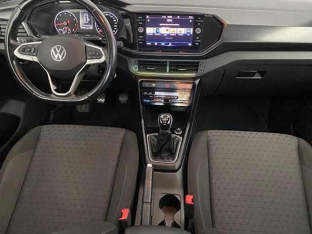 Usado VW T-Cross 95 HP (69 kW) 2022 Azul SUV