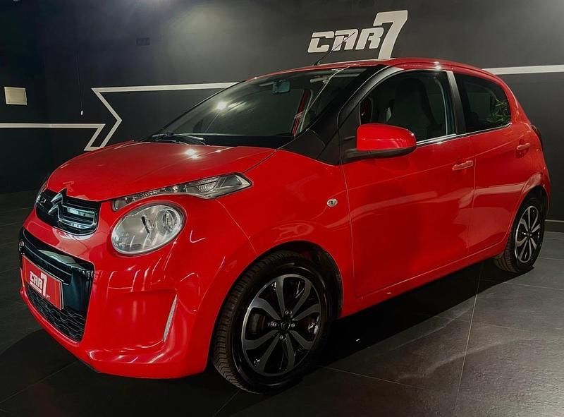 Usado Citroën C1 Feel 82 HP (60 kW) 2014 Vermelho Citadino