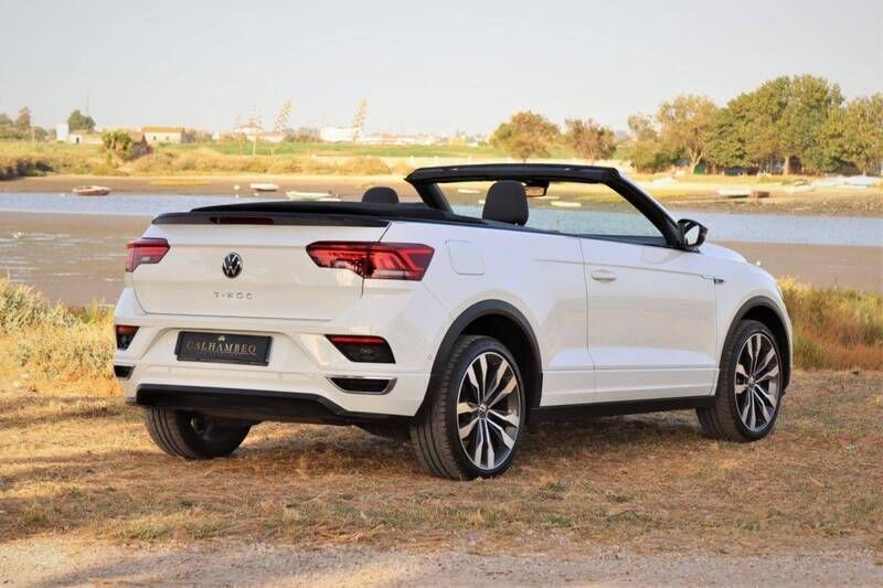 Usado VW T-Roc 150 HP (110 kW) 2020 Branco SUV